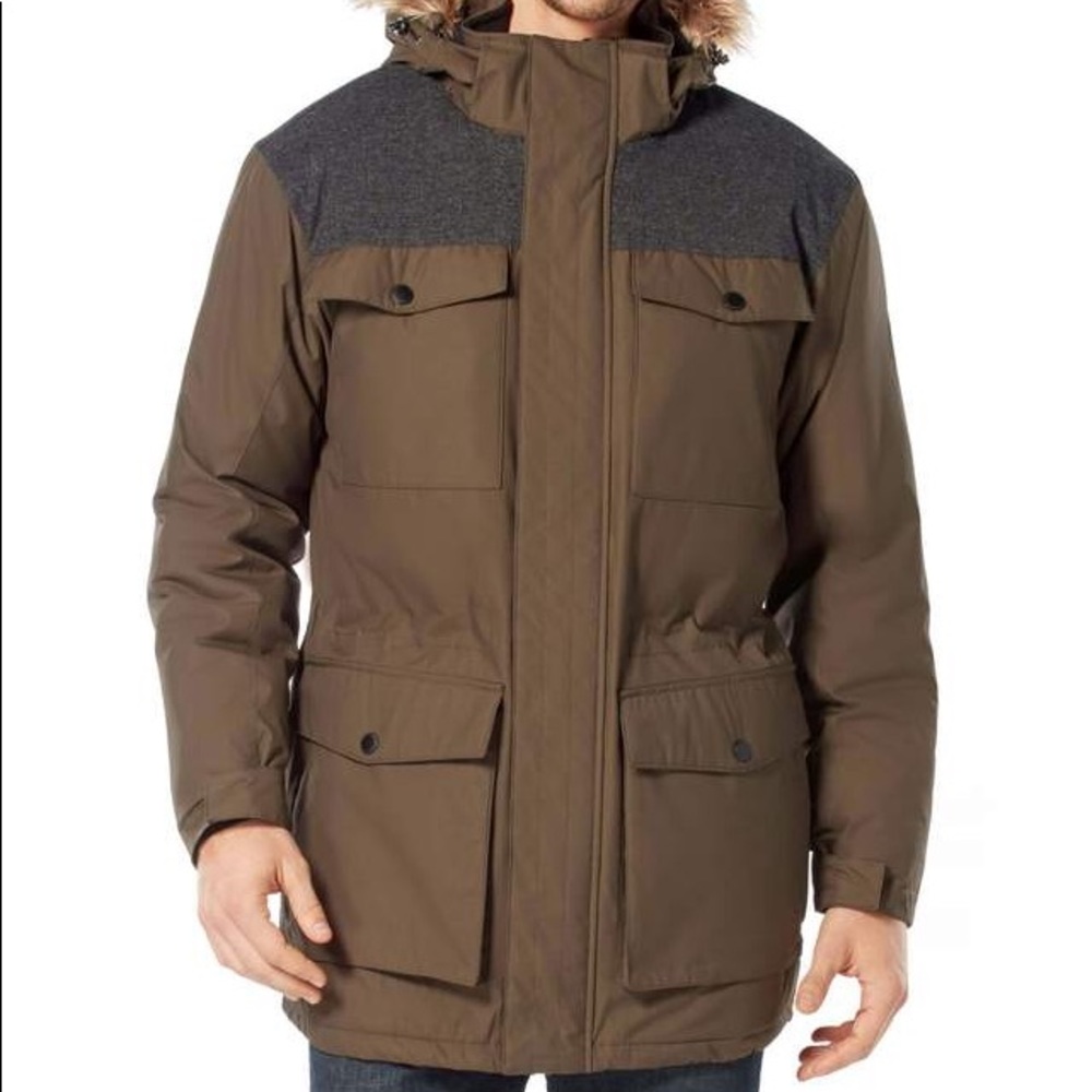 Men's Momentum Poly Canvas Parka Jacket
